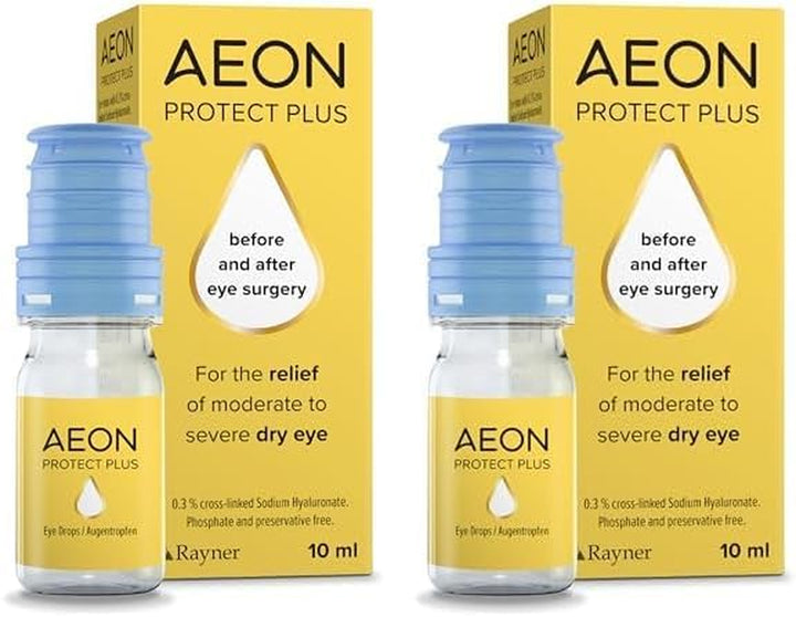 Protect plus - Eye Drops for Moderate to Severe Dry Eye before & after Surgery - Preservative Free & Contact Lens Friendly, 10Ml