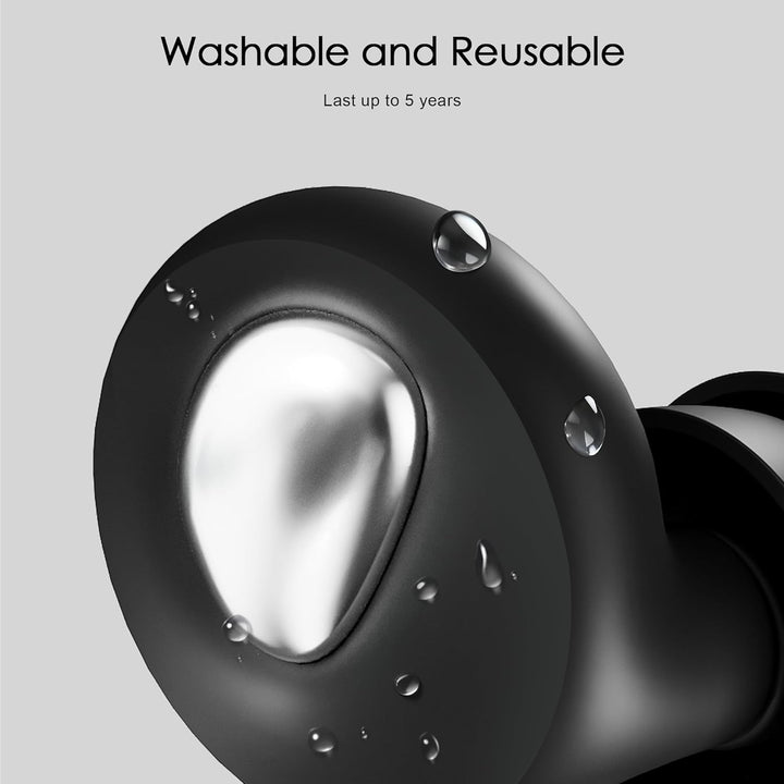 Ear Plugs for Sleep 2.0 - Metal  Mute Upgrade | 45Db Lab-Proven Noise Cancelling, Military Silicone for Side Sleepers, Reusable + 8-Tip Fit System