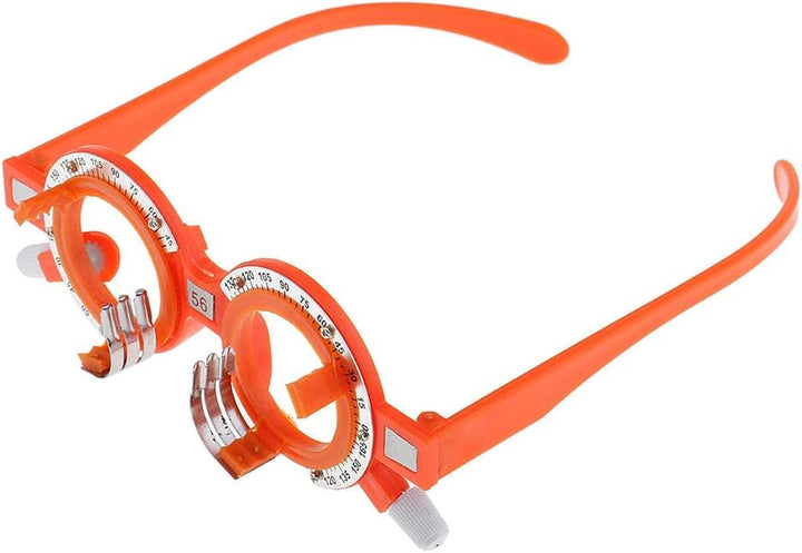 Set of 2 Quality Optical Trial Lens Frame Optometry Equip Eyeglass 56Mm+54Mm