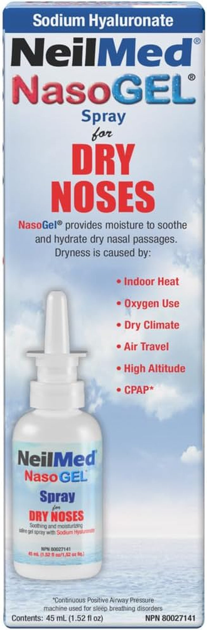 Nasogel Moisturizer for Dry Noses 30Ml