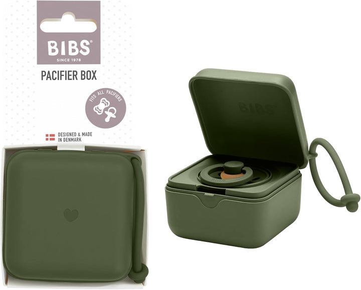 Liberty Pacifier Case with Strap, for Storing and Transporting Soothers, Can Hold up to Three Dummies, 100% BPA Free Food-Grade Material