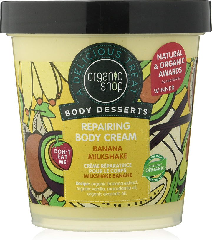 Body Desserts Hydrating Body Mousse Coconut Panna Cotta, 450 Ml