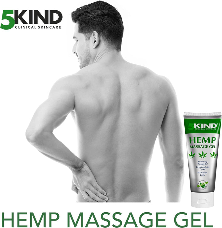 Hemp Active Gel 100Ml - High Strength Formula - Natural Hemp Massage Gel for Back, Muscles, Feet, Knees, Neck & Shoulders - Muscle Rub Rich in Natural Extracts