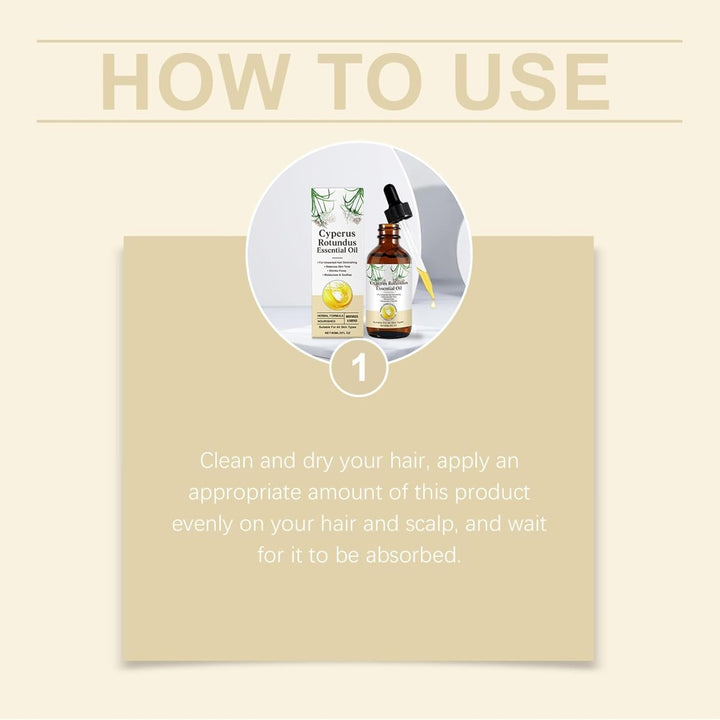 Cyperus Rotundus Oil for Hair Removal,Natural Body and Facial Hairs Removal for Women,Shaving Oil Women,Reduces Unwanted Hair Growth after Shave,Moisturizing Treatment for Sensitive Skin (2PC, 60Ml)