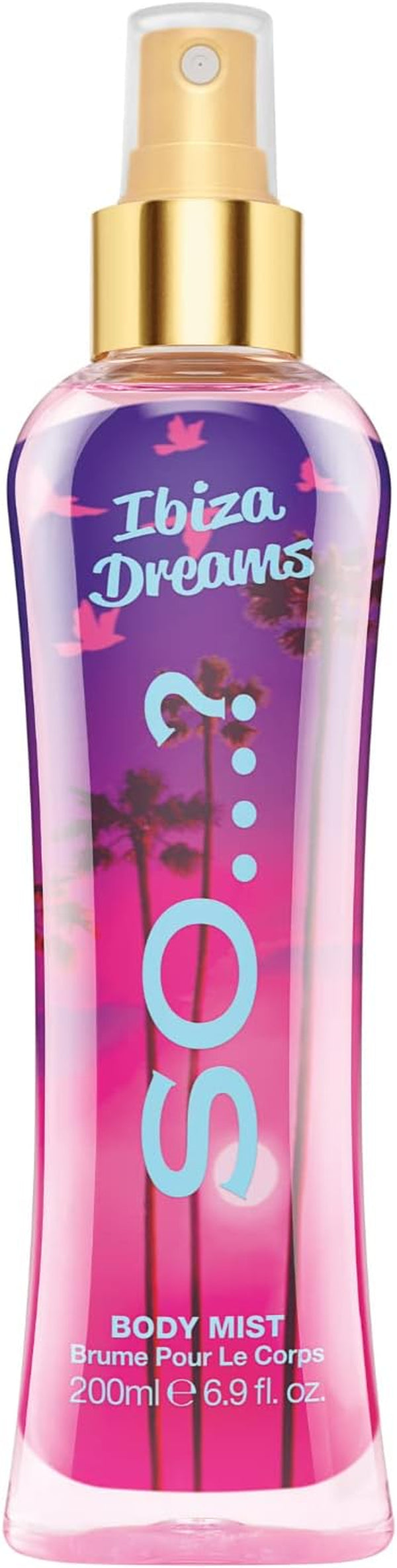 Summer Escapes Womens Ibiza Dreams Body Mist Fragrance Spray 200Ml