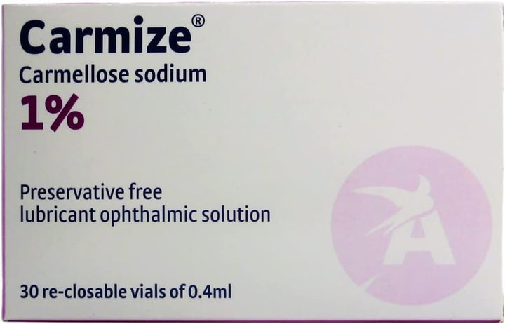 Carmellose Sodium Eye Drops 1% Lubricant, Re-Closable Vial'S of 0.4Ml (30 Vials)