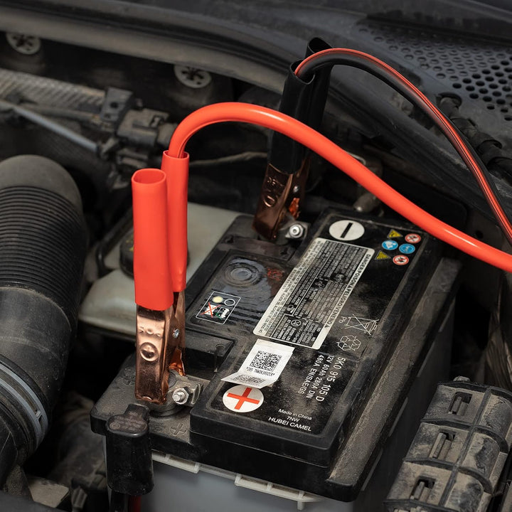 127-Pieces Roadside Car Emergency Kit Include Mini First Aid Kit, Jumper Cables,Tow Rope, Bandage, Safety Vest, Emergency Triangle, All in One Pack