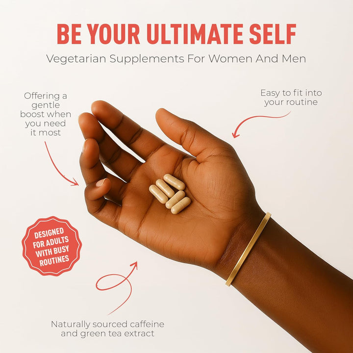 Fit Lab - Best Version of You, Food Supplement - Gym Essentials -120 Capsules - Vegan, Halal and Vegetarian Supplements for Women and Men - 60 Days Supply