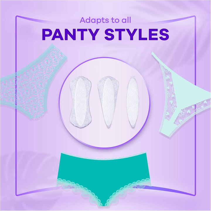 Daily Fresh Slim Flexistyle Normal Panty Liners 26 Liners, Odour Lock, Feel Nothing but Fresh & Protected