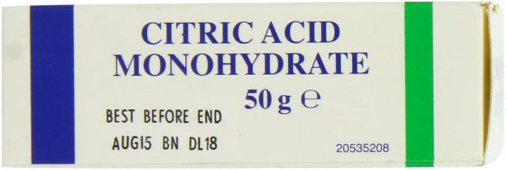 50G Citric Acid Monohydrate BP