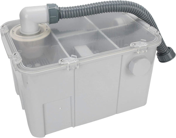 Gypsum Sedimentation Tank Removable Plaster Filter Case Lightweight Saving Space Plaster Powder Trap Filter for Small Workshops Lab