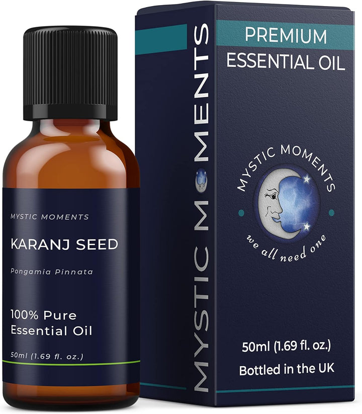| Karanj Seed Essential Oil 100Ml - Pure & Natural Oil for Diffusers, Aromatherapy & Massage Blends Vegan GMO Free