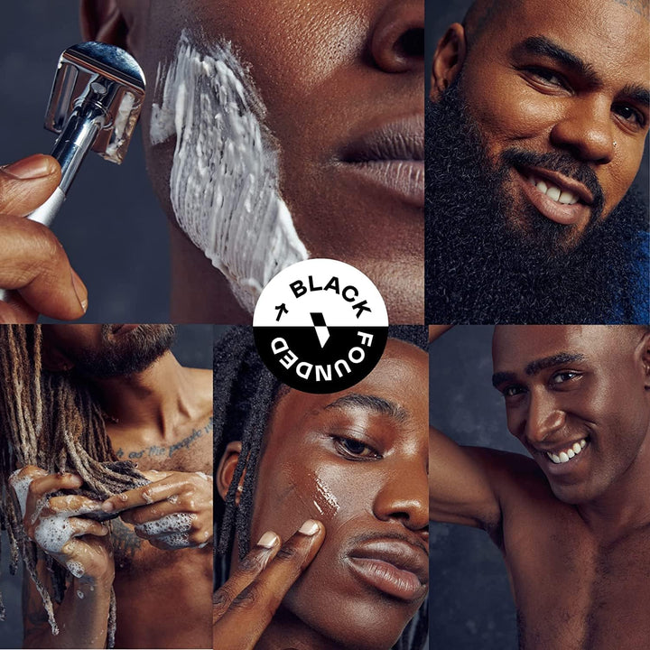 Safety Razor & Shaving Brush Display Stand with Non Slip Base, Dual Shave Stand Designed to Prevent Water Damage, Improve Hygiene and Protect Shaving Kit