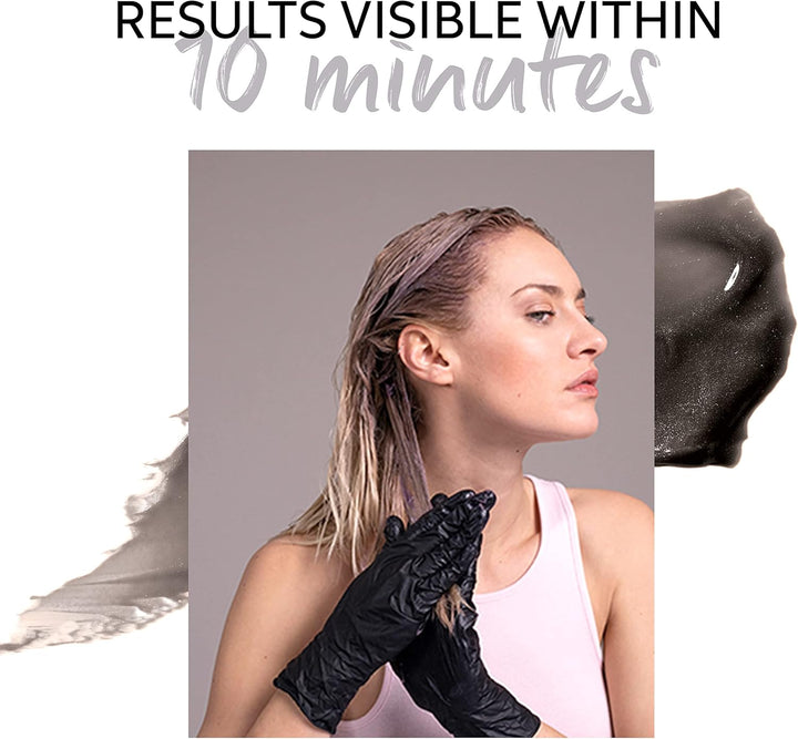 Color Fresh Mask Temporary Color Refresh Treatment, Semi Permanent Hair Dye, Hair Gloss Treatment for Brown Hair, Cool Espresso 150Ml