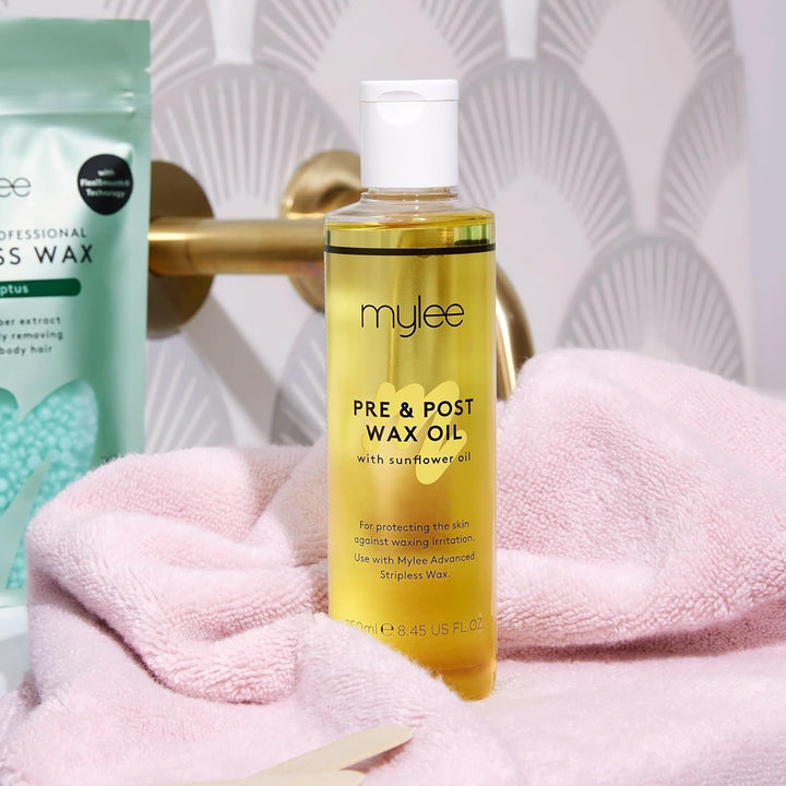 2 in 1 Pre and Post Hair Removal Oil - Use Prior or Post Shaving, Waxing or Depilation - Fragranced with Natural Essential Oils - Light Formula and Easy to Apply – Vegan & Cruelty Free (250Ml)