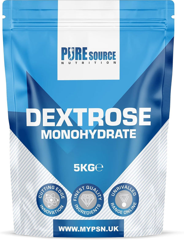 100% Pure Dextrose Powder Energy Drink Supplement Carbohydrate Powder Glucose Brewing Sugar, Wine Beer Making by  (5Kg)