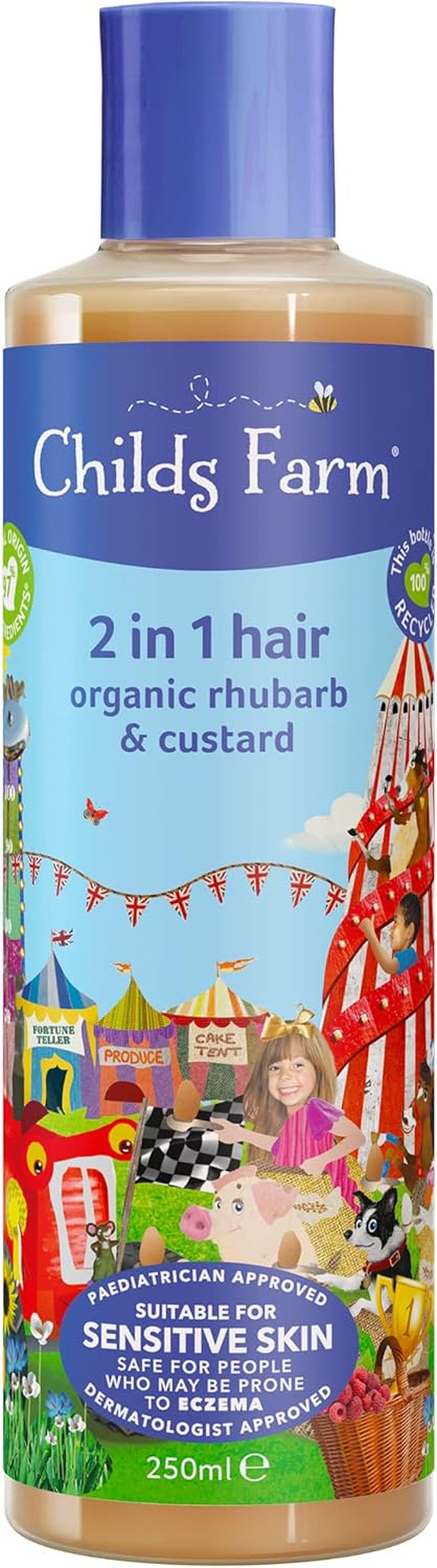 | Kids Hair Detangler 125Ml | Grapefruit & Organic Tea Tree | Detangles & Smooths | Suitable for Dry, Sensitive & Eczema-Prone Skin