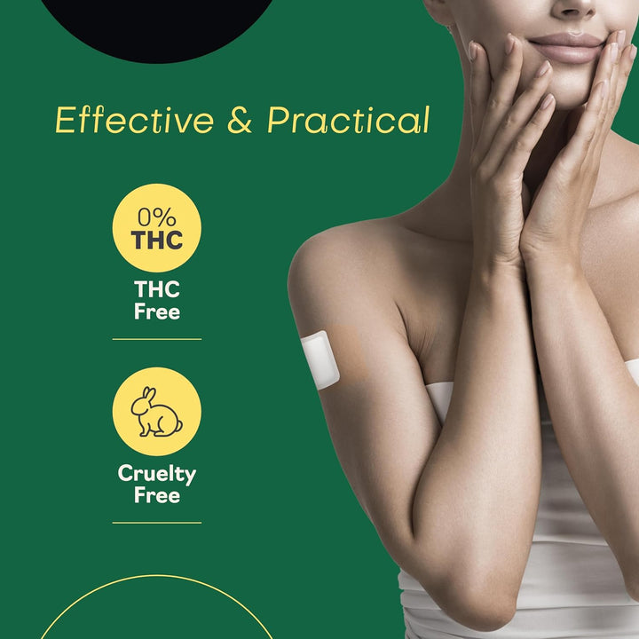 Topical Patches - 30 Patches - 30Mg per Patch, White