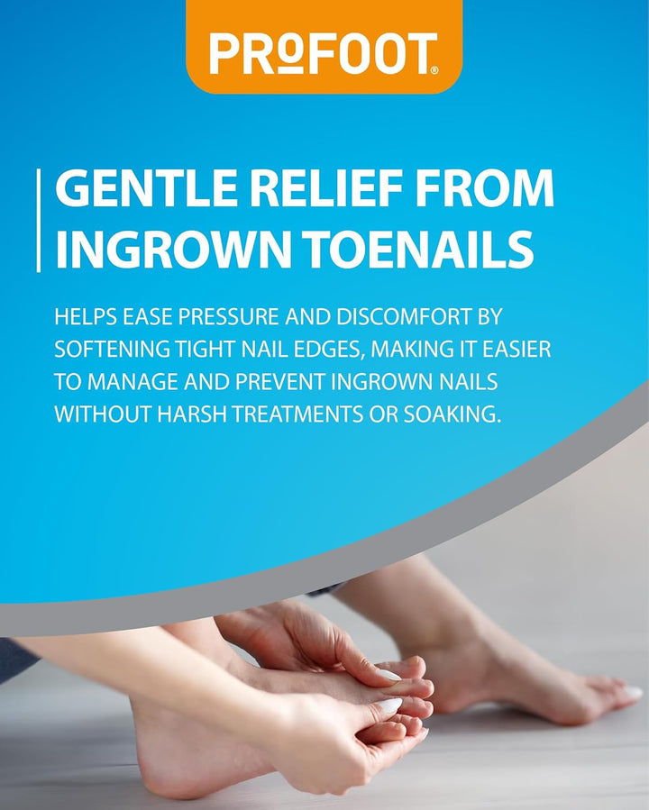 Toenail Softener Drops - 11Ml - Nail Softener Drops for Hard, Ingrown & Thick Toenails - Ideal Prevention for Ingrown Nails - Toe Nail Softener - Relieves Pain & Prevents Infection