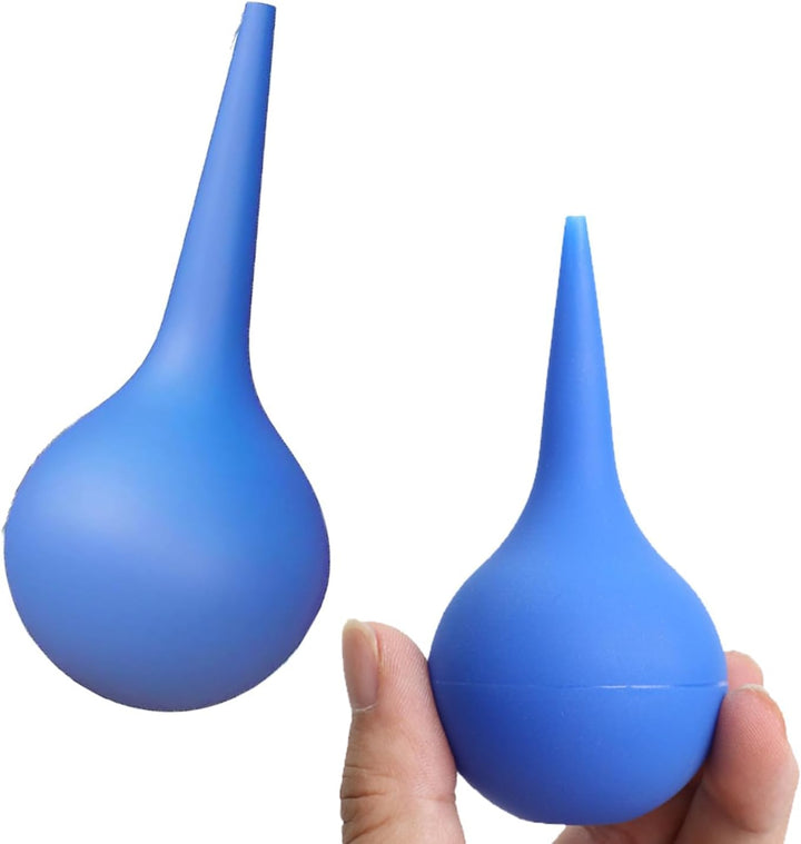 2 PCS Rubber Suction Ear Syringe Bulb for Ear Cleaning – Ear Wax Removal Tool, Safe and Hygienic Rubber Suction Ear Syringe Bulb