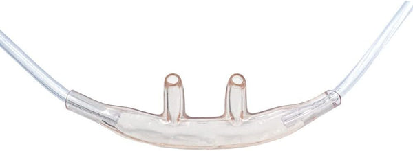 Soft Nasal Cannula with 4 Ft Tubing | Soft Material in Both the Tubing and Facepiece | Use with Oxygen Concentrator O2 – Comfortable, Perfect for Long-Term Oxygen Patients