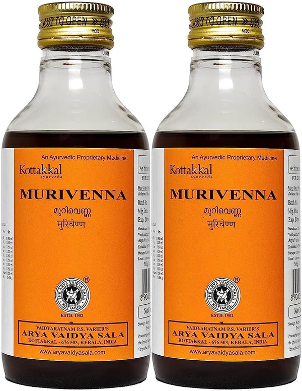 Arya Vaidya Sala - Murivenna 200Ml Pack of 2 Pcs
