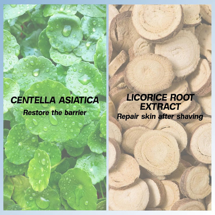 2 Pcs Smoothing Solution Ingrown Hair Treatment,Razor Bumps Treatment for Women Underarm,After Shave Soothing Roll-On Serum,Gently Clean Armpits Moisturizing and Skin Soothing Serum,Shaving Oil Women