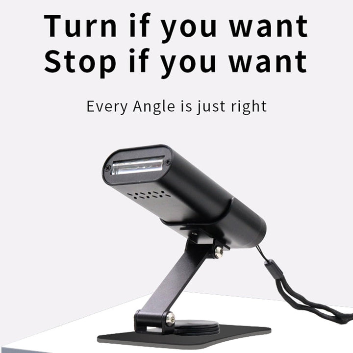 Fast Curing Hair Extension Lamp with Adjustable Brightness Levels, LED Hair Extension Lamp for Home Salon Use, 6W Output Power (Black)