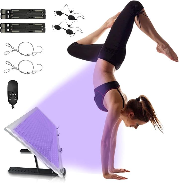 Tanning Lamp Sun Lamp for Face and Body Leds and Eye Mask & Tripod Home Sunbathing Self Tanning Device Tanning Daylight for Home Solarium (J)