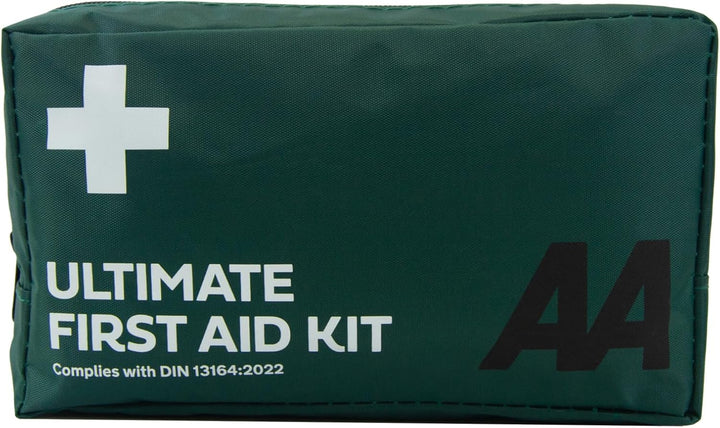 Ultimate First Aid Kit - 0903 - a Family Essential for Car Home Holidays Travel Camping Caravans Office, Black