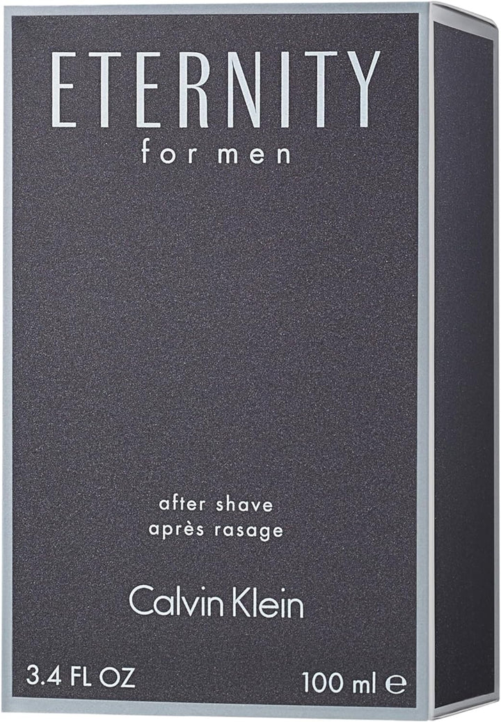 CALVIN KLEIN Eternity - after Shave for Men - Woody-Aromatic Fragrance - Nourishes and Cools after Shaving - 100 Ml