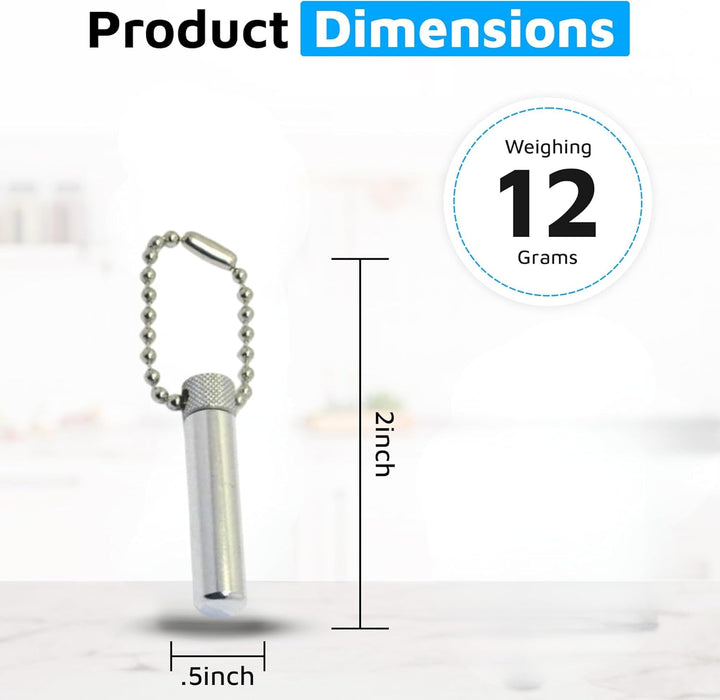 Classic-Vial-Parent, Slim Silver, 1 Pack Of