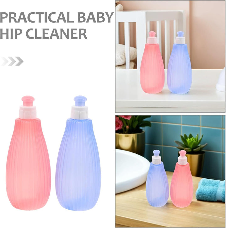 2Pcs Bidet Spray Bottle for Baby Care: 350Ml Bum Cleaner Portable Bidet Sprayer - Baby Spray Bottle for Private Part Wash - Travel Size Wash