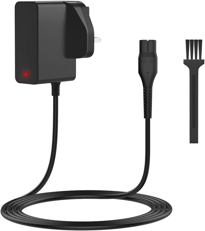 4.3V A00390 Charger Compatible with Philips One Blade MG3720, MG3730, MG5730, MG3740, BT3206, QP2520, QP2620, MG5720, MG3722, BT3208, QG3330 Razor Charging 1.5M Cable(Brush/Light)