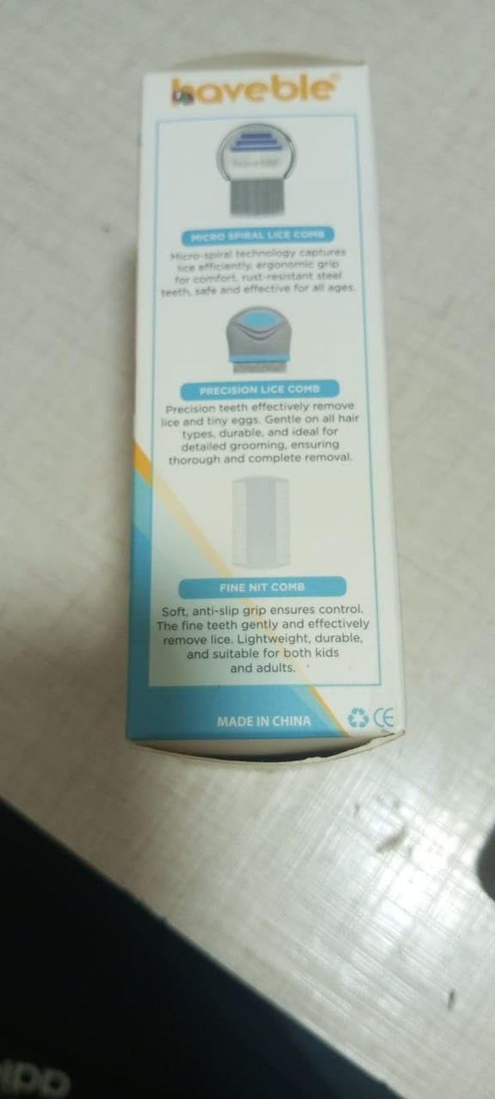 Professional 6-In-1 Nit & Lice Comb Kit | Micro Spiral, Precision & 2× Double-Sided Combs | Brush, Tracker & EVA Case | Reusable, Chemical-Free | for Kids, Adults, Pets (All Hair Types)