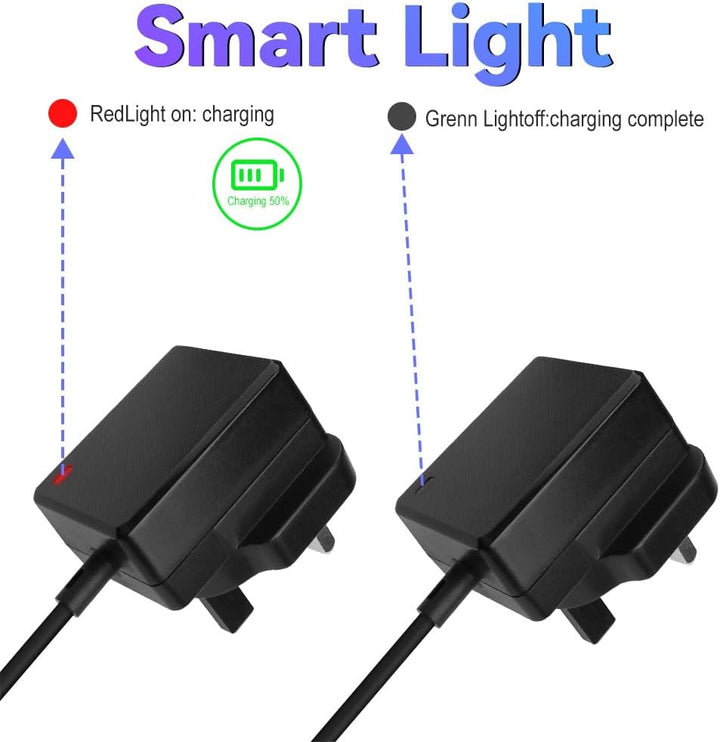 15V Chager for Phlip Shaver HQ8505 Power Cable Charger Cord UK for Series Beard Trimmer S3233, S3333, S1332, BT5502, BT9810, MG7790 MG7750 Electric Razor Aquatouch Power Lead