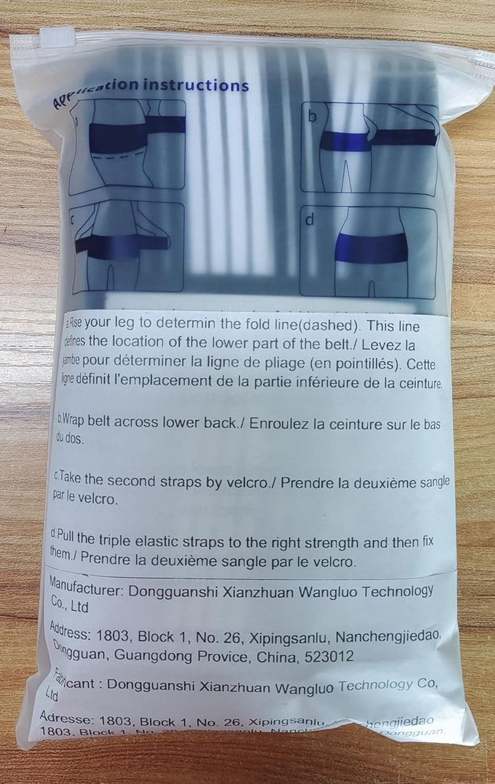 Sciatica Belt Relieve Back Pain & Sciatica, Sacroiliac Hip Support Band for Men Women, Sciatic, Lower Back, Si Joint, Pelvic Pain Relief, Three Bandages Provide Triple Support Regular