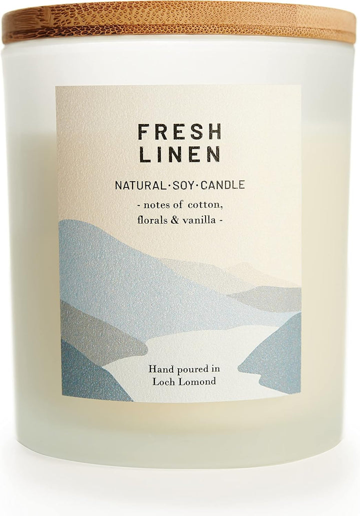 Wild Forest - Organic & Vegan, Luxury Scented Soy Wax Candles. Hand Poured in Loch Lomond, Scotland |  Limited (+8 Scent Options, X2 Sizes) 450G