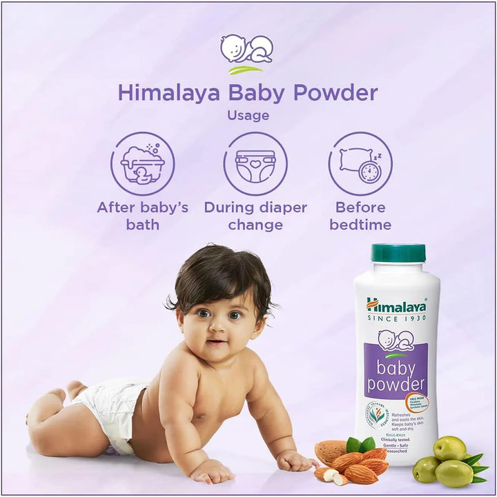 Baby Powder Pure Gentle Safe 200 Gm