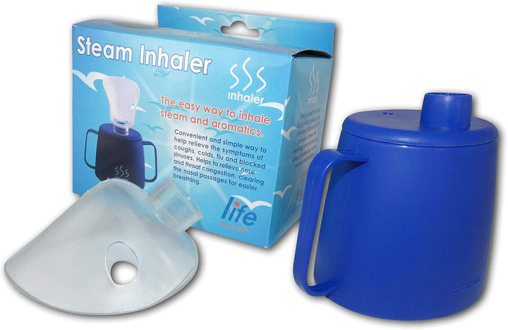 Healthcare Steam Inhaler Cup Soothing Steam Treatment Easy to Use for Sinus Relief, Colds, Flu and Blocked Noses. Suitable for Kids and Adults, 143 G