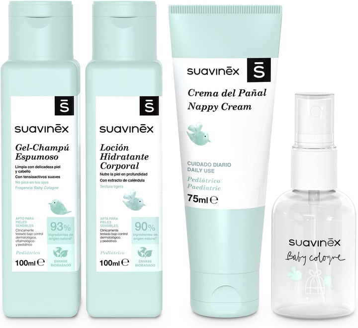 Neceser Tela Viaje Azul Lote 5 Pz