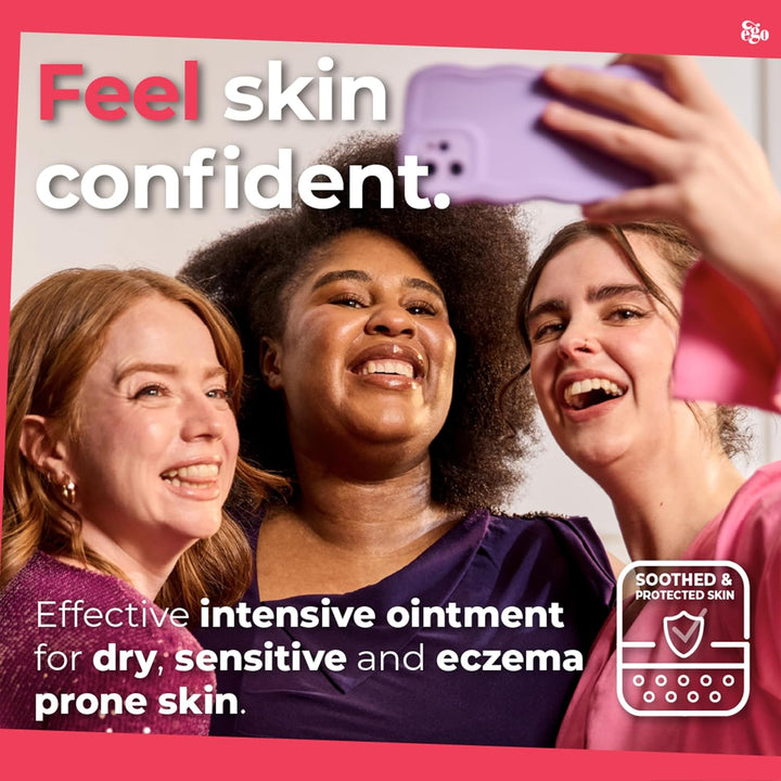 Intensive Ointment (450G) Soothing Moisturiser for Extremely Dry and Sensitive Skin, Rich Intensive Balm, Fragrance Free, Noncomedogenic, Sting Free Skin Care for Eczema, Psoriasis, Dermatitis