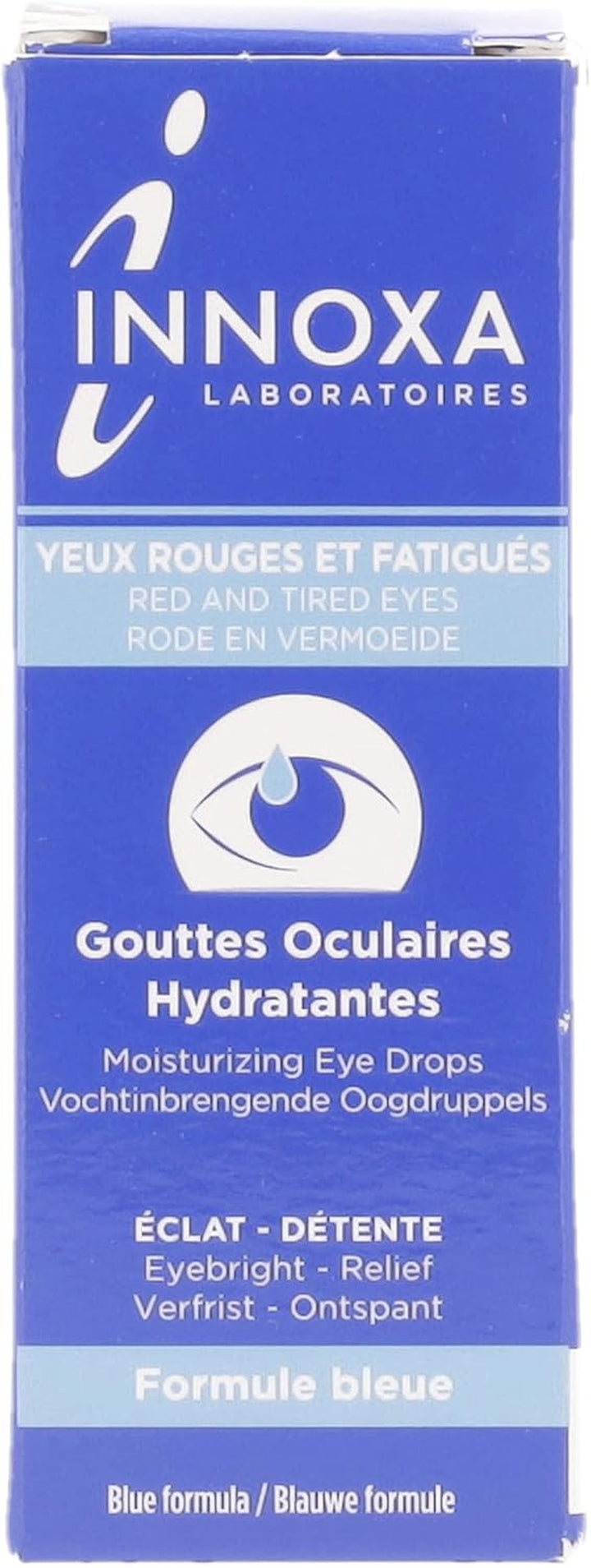 Innoxa Moisturising Eye Drops Red and Tired Eyes 10Ml