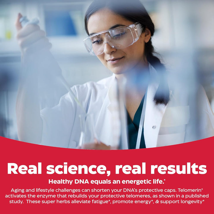 , Telomere Plus, Cellular Support, Dietary Supplement, 30 Capsules, Vegetarian, Gluten-Free, Soy-Free