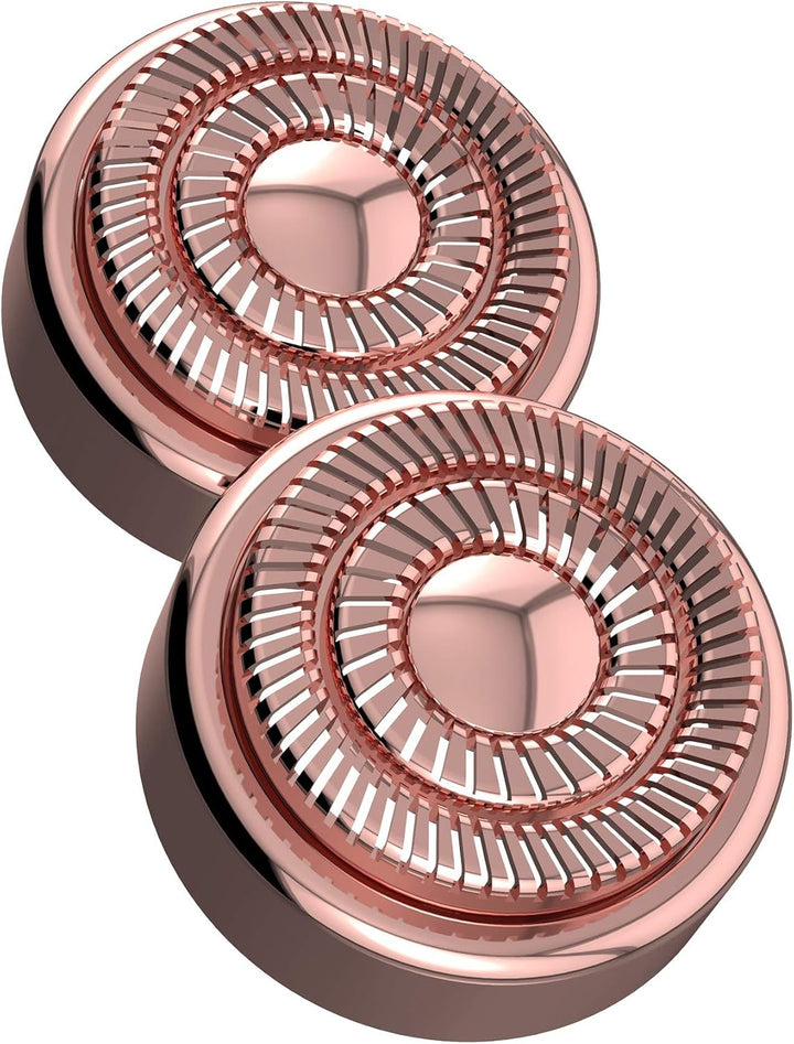 Next Generation Facial Hair Remover, Rechargeable, 2 X Replacement Heads Included, White