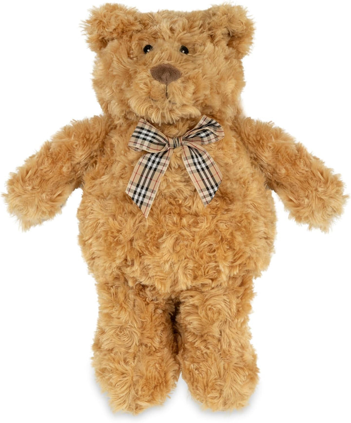 Zhu Zhu Warm Snuggles Brown Bear Microwave Teddy Warmer Wheat Bags Microwavable Soft Toy Warmers Heatable