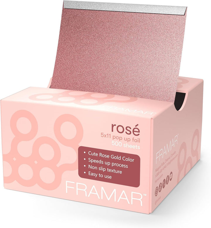 Pop up Hair Foil, Hair Foils for Highlighting, Foils for Highlights, Hairdressing Foil for Hair Highlights, Highlighting Foil, Foil Sheets, Hair Foils for Colouring – 500 Sheets - Flowers