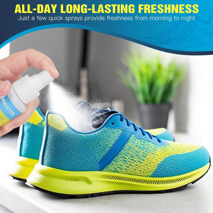 Shoe Deodorizer Spray – Instant Odor Eliminator for Shoes & Socks,Athletes Foot Spray,Long-Lasting Freshness, Quick-Drying, Non-Staining, Safe for All Footwear