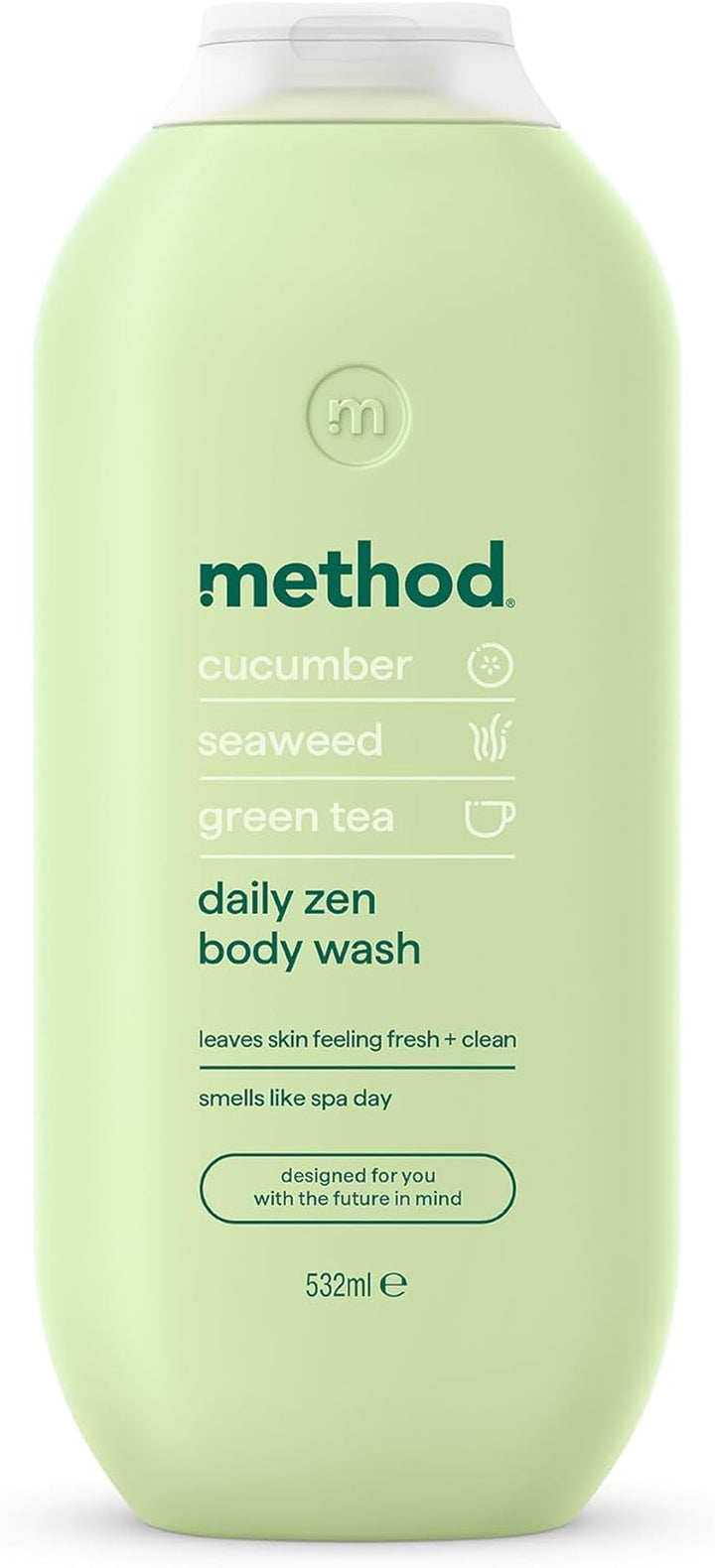 Body Wash, Simply Nourish, Shower Gel, Coconut, Rice Milk and Shea Butter Scent, Pack of 1, 532Ml