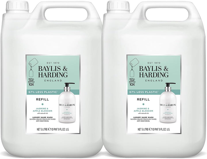 Jasmine and Apple Blossom Anti-Bacterial Hand Wash, 500 Ml (Pack of 3) - Vegan Friendly